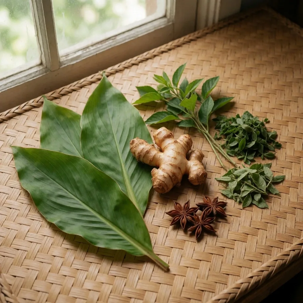 Two types of vitamin supplement capsules on warm stone